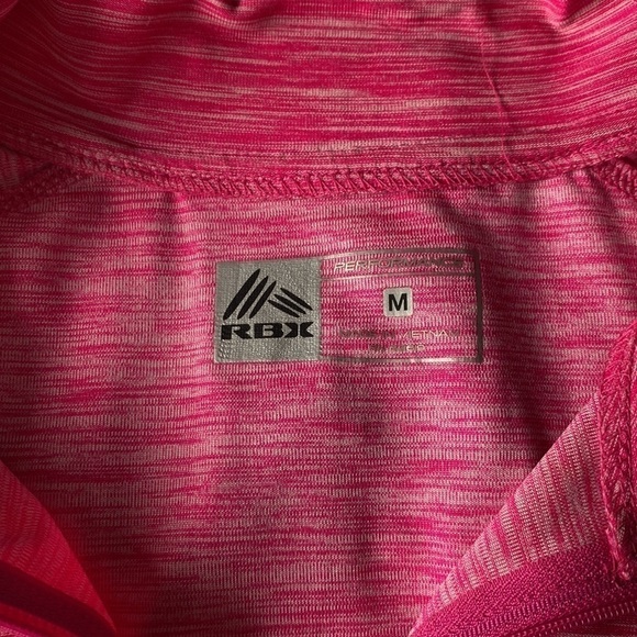 Pink marl half zip athletic dri fit jacket top Medium - Picture 9 of 12